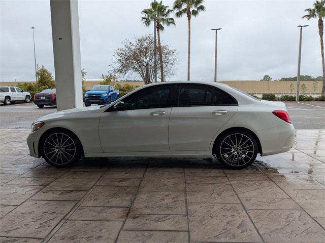 used 2019 Mercedes-Benz C-Class car, priced at $22,000