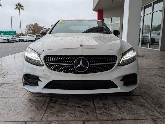 used 2019 Mercedes-Benz C-Class car, priced at $22,000