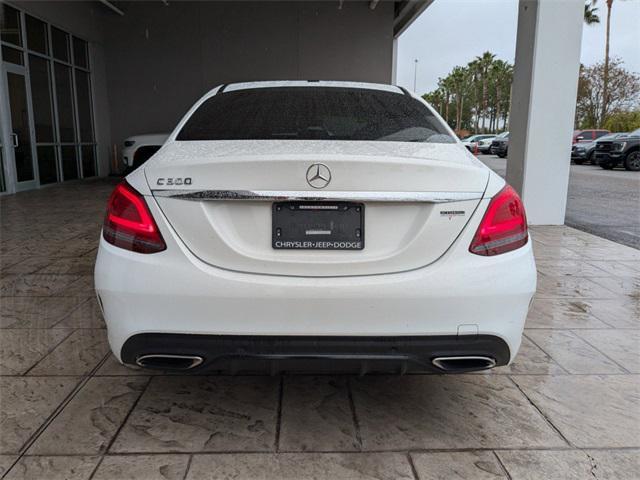 used 2019 Mercedes-Benz C-Class car, priced at $22,000