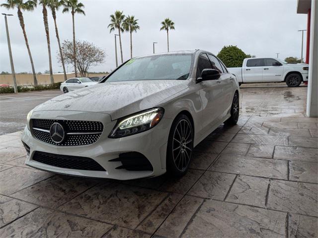 used 2019 Mercedes-Benz C-Class car, priced at $22,000