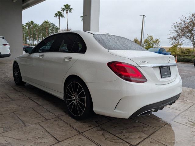 used 2019 Mercedes-Benz C-Class car, priced at $22,000