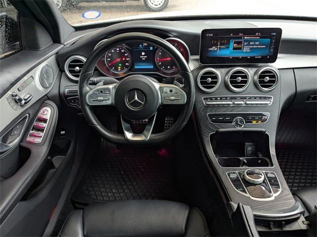 used 2019 Mercedes-Benz C-Class car, priced at $22,000