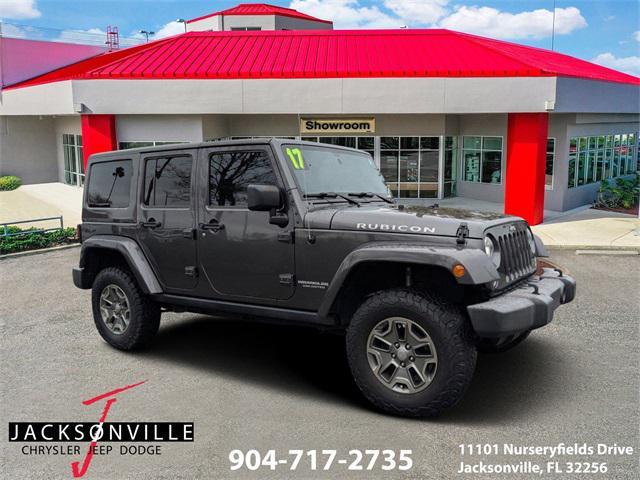 used 2017 Jeep Wrangler Unlimited car, priced at $27,000