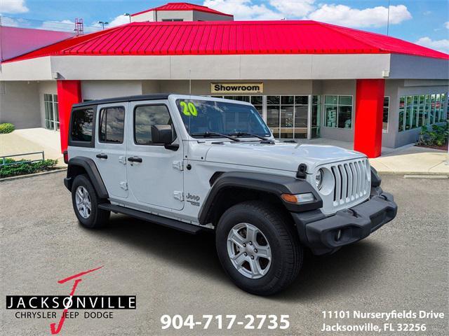 used 2020 Jeep Wrangler Unlimited car, priced at $30,200
