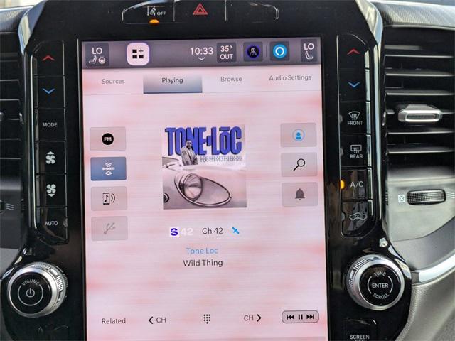 new 2025 Ram 1500 car, priced at $46,376