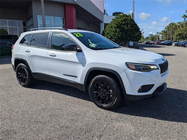 used 2023 Jeep Cherokee car, priced at $24,070