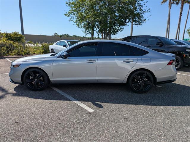 used 2023 Honda Accord Hybrid car, priced at $32,000