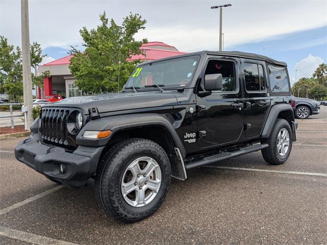 used 2021 Jeep Wrangler Unlimited car, priced at $30,990
