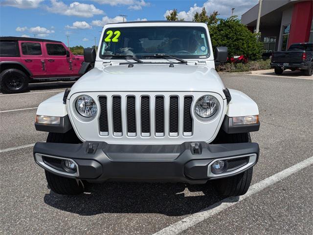 used 2022 Jeep Wrangler Unlimited car, priced at $36,990
