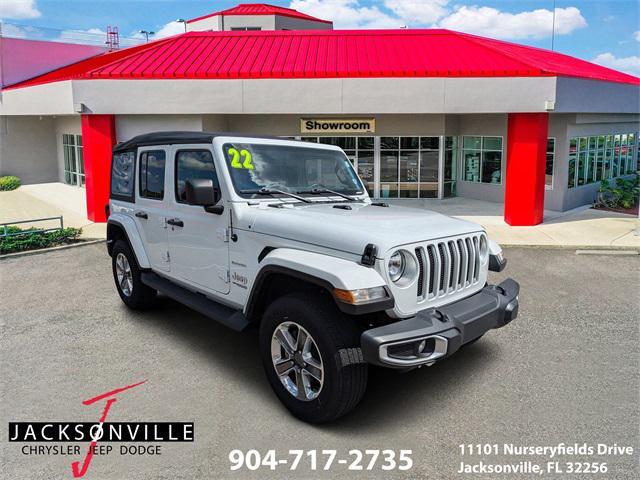 used 2022 Jeep Wrangler Unlimited car, priced at $36,990