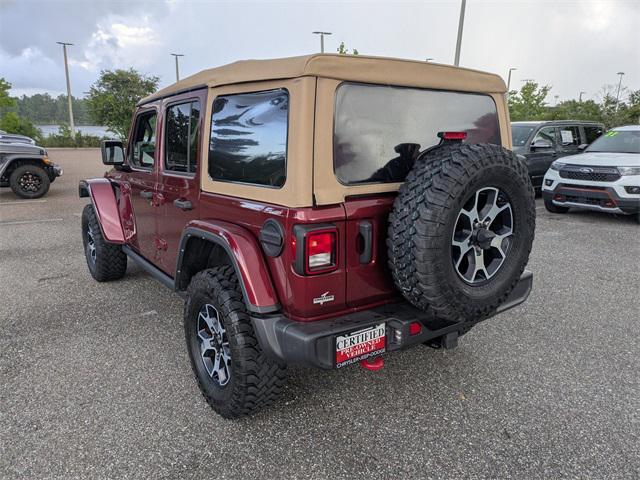 used 2021 Jeep Wrangler Unlimited car, priced at $36,950