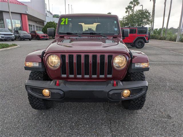 used 2021 Jeep Wrangler Unlimited car, priced at $36,950
