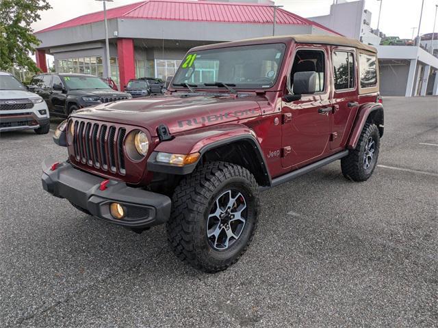 used 2021 Jeep Wrangler Unlimited car, priced at $36,950