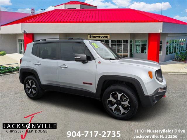 used 2021 Jeep Renegade car, priced at $24,000