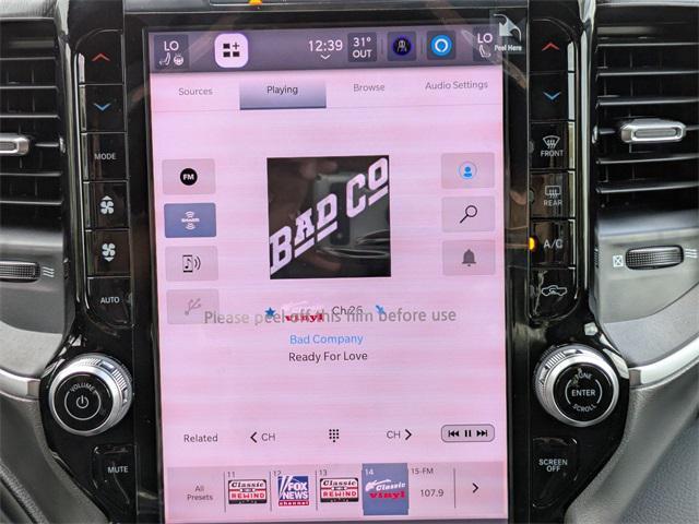 new 2025 Ram 1500 car, priced at $47,179