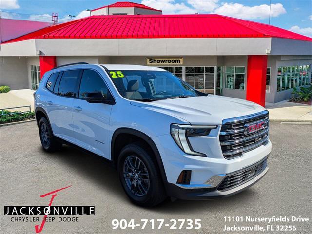 used 2025 GMC Acadia car, priced at $35,990