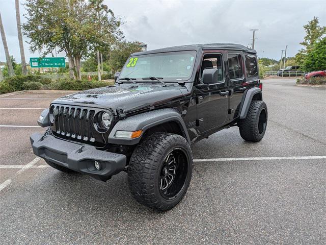used 2023 Jeep Wrangler car, priced at $34,990