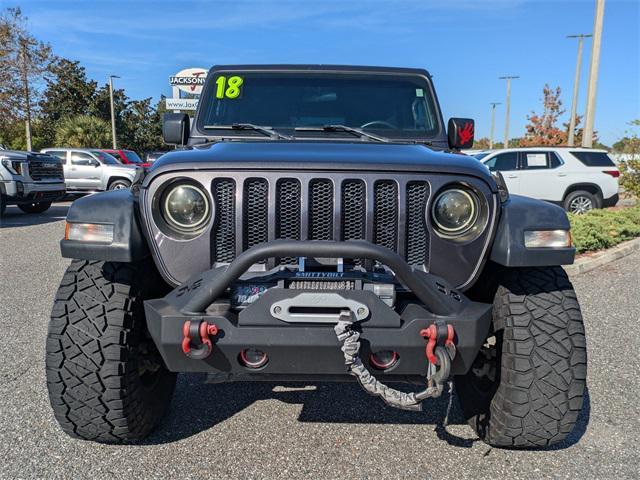 used 2018 Jeep Wrangler Unlimited car, priced at $22,990
