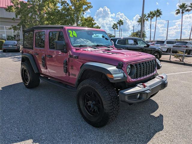 used 2024 Jeep Wrangler car, priced at $46,990