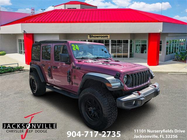 used 2024 Jeep Wrangler car, priced at $46,990