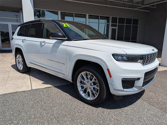 used 2021 Jeep Grand Cherokee L car, priced at $47,000
