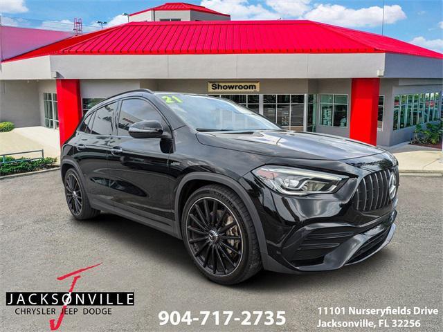 used 2021 Mercedes-Benz AMG GLA 35 car, priced at $26,800