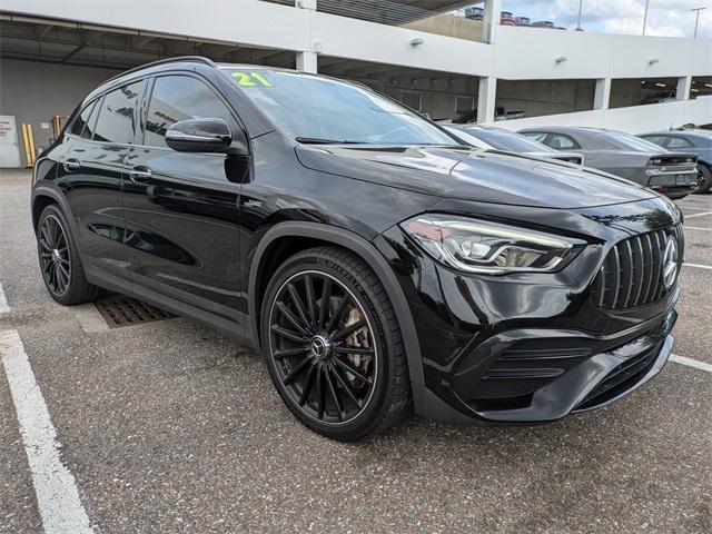 used 2021 Mercedes-Benz AMG GLA 35 car, priced at $26,800