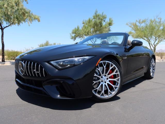 used 2022 Mercedes-Benz AMG SL 55 car, priced at $89,950