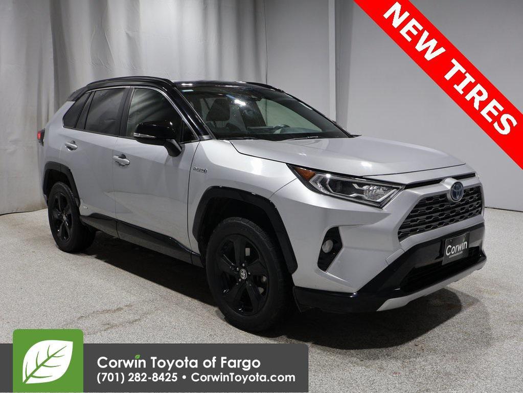 used 2020 Toyota RAV4 Hybrid car, priced at $28,360