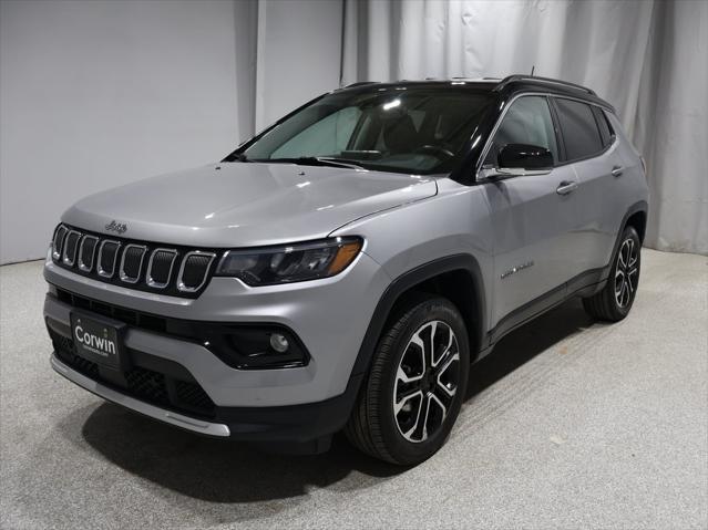 used 2022 Jeep Compass car, priced at $22,644