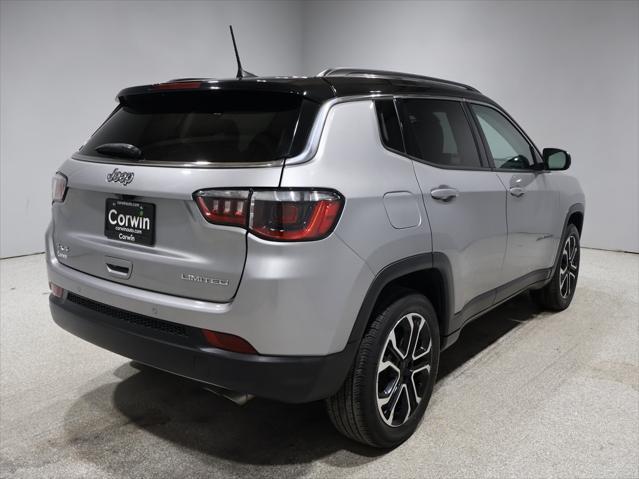 used 2022 Jeep Compass car, priced at $22,644