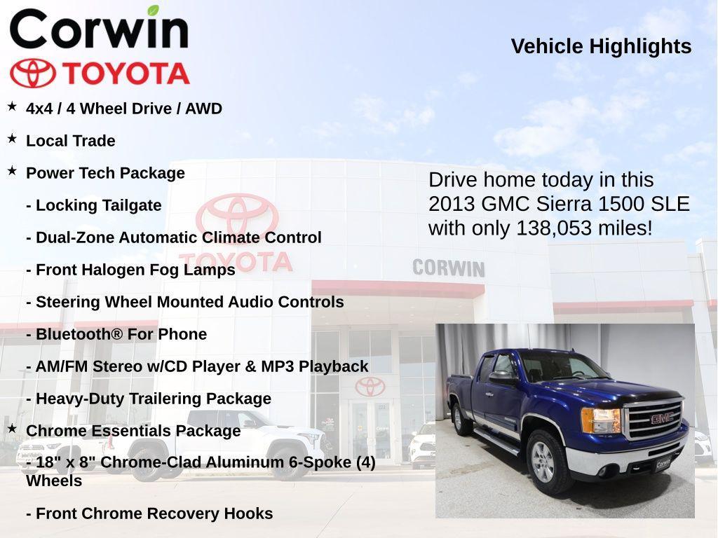 used 2013 GMC Sierra 1500 car, priced at $11,731