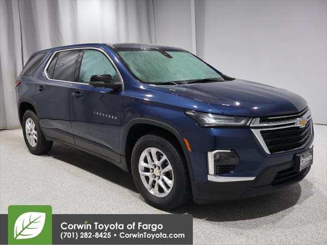 used 2022 Chevrolet Traverse car, priced at $27,714