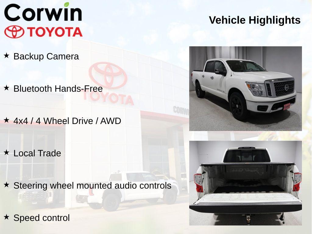 used 2018 Nissan Titan car, priced at $22,361