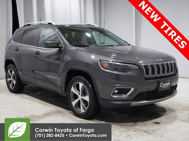 used 2021 Jeep Cherokee car, priced at $23,123