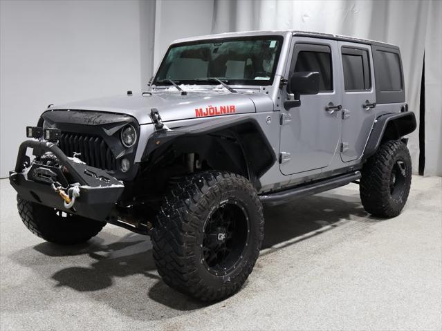 used 2015 Jeep Wrangler Unlimited car, priced at $15,431