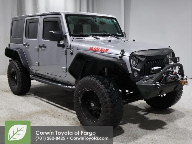 used 2015 Jeep Wrangler Unlimited car, priced at $15,995