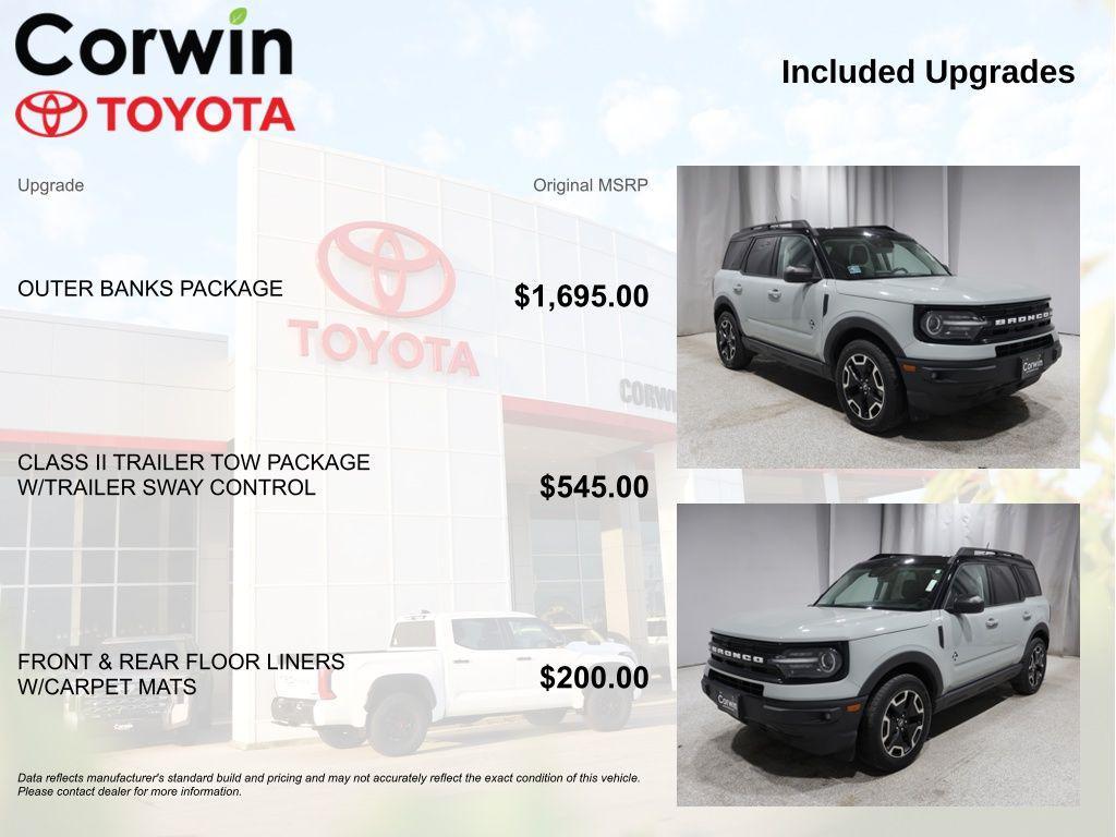 used 2021 Ford Bronco Sport car, priced at $22,404