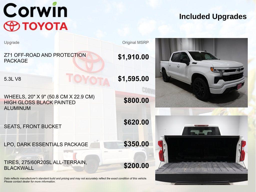 used 2023 Chevrolet Silverado 1500 car, priced at $37,500