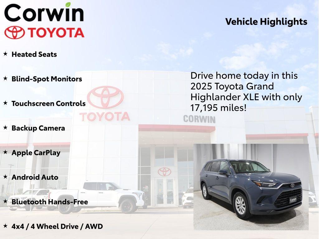used 2025 Toyota Grand Highlander car, priced at $44,988