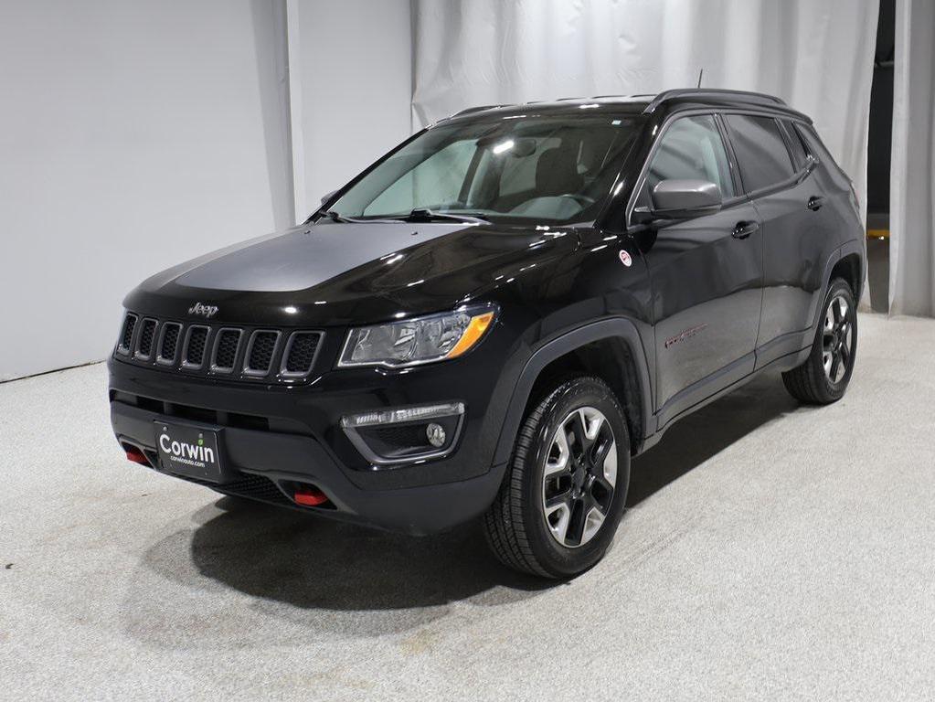 used 2018 Jeep Compass car, priced at $19,202