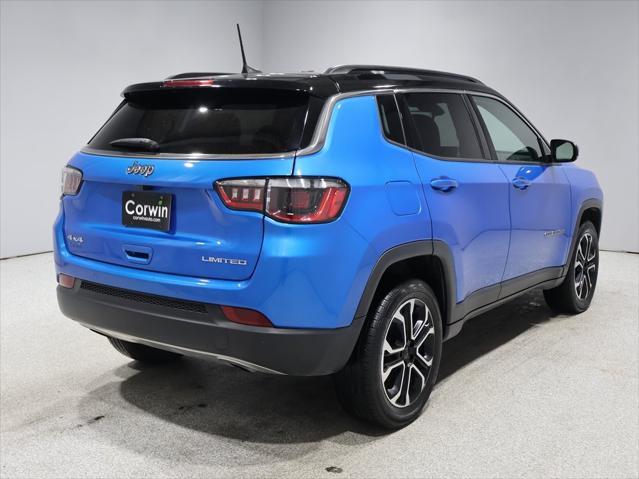 used 2023 Jeep Compass car, priced at $25,500