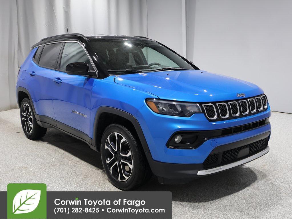 used 2023 Jeep Compass car, priced at $24,460