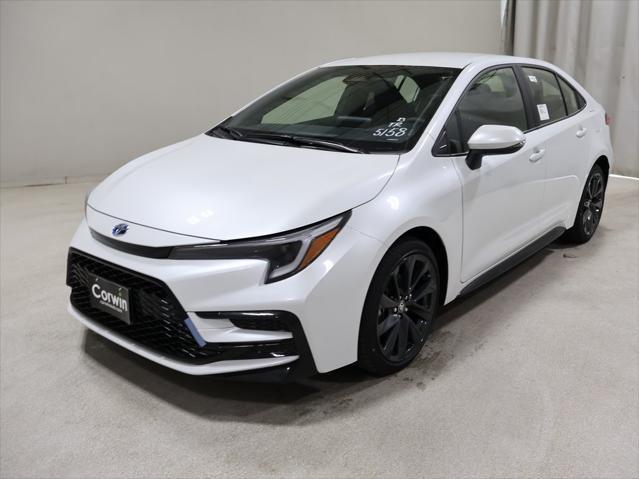 new 2025 Toyota Corolla Hybrid car, priced at $27,263