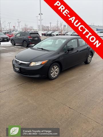 used 2012 Honda Civic car, priced at $4,500