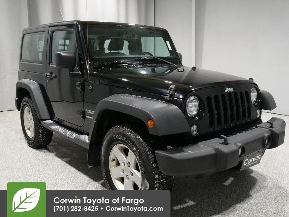used 2017 Jeep Wrangler car, priced at $19,402