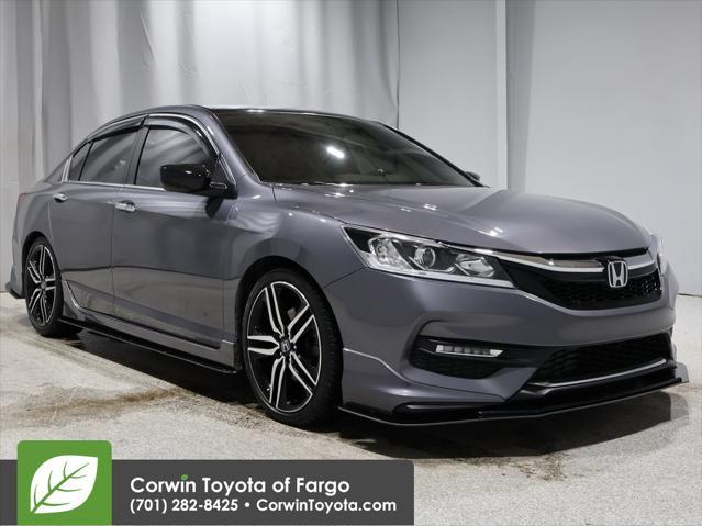 used 2017 Honda Accord car, priced at $17,600