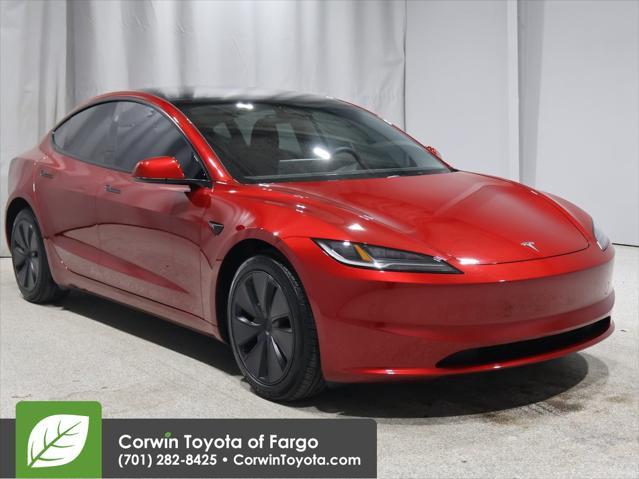 used 2024 Tesla Model 3 car, priced at $34,468