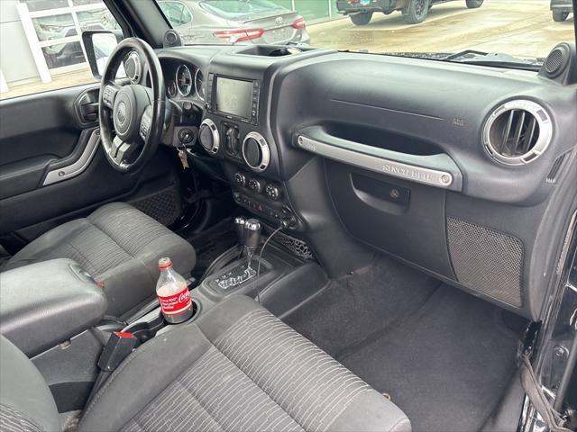 used 2012 Jeep Wrangler Unlimited car, priced at $13,498