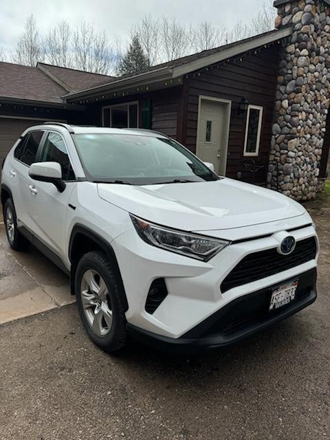 used 2021 Toyota RAV4 Hybrid car